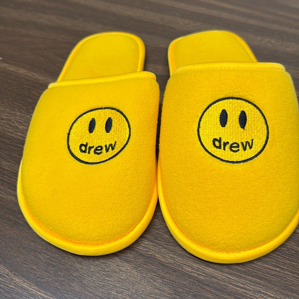 Drew House logo slippers